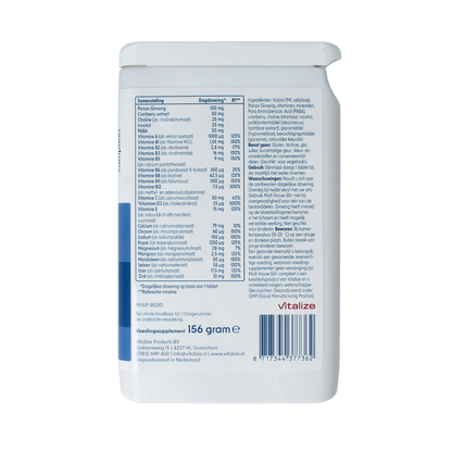 Vitalize Multi vrouw 50+ 120.00 Tabletten