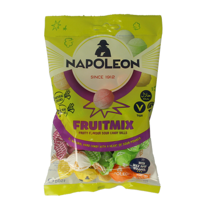 Napoleon Fruitmix kogels 150.00 Gram