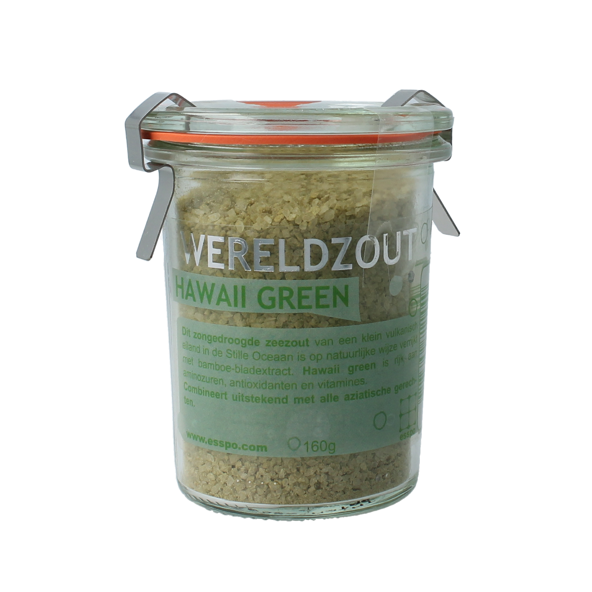 Esspo Wereldzout Hawaii Green glas 160.00 Gram