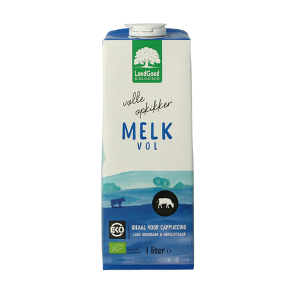 Landgoed Volle melk bio 1.00 Liter