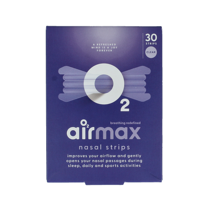 Airmax Nasal strip clear 30.00 Stuks