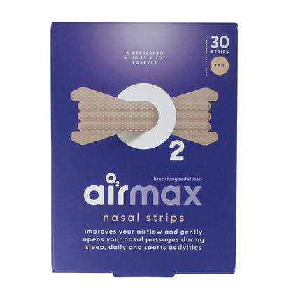 Airmax Nasal strips  tan 30.00 Stuks
