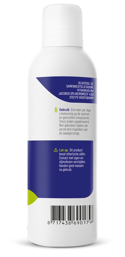 Vitakruid GlucoSil Glucosamine Chondroitine MSM Silicium Gel 150 Milliliter
