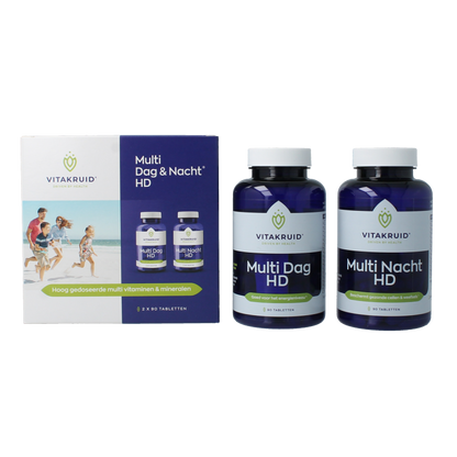 Vitakruid Multi Dag & Nacht HD 2 x 90 180 Tabletten