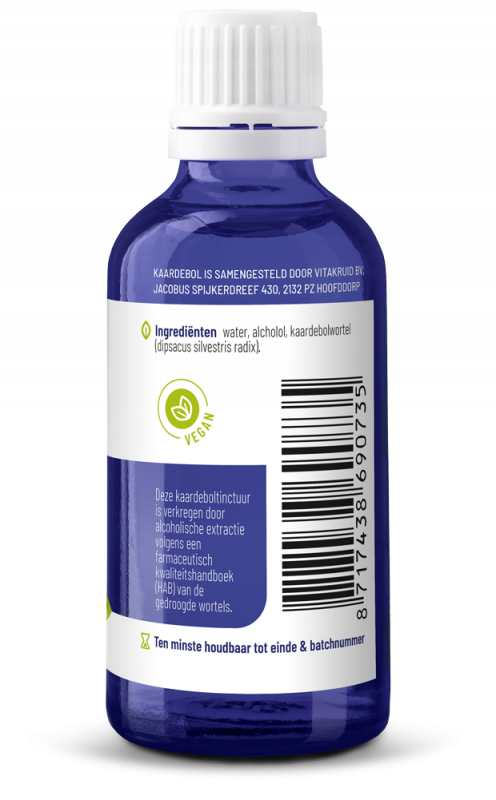 Vitakruid Kaardebol wortel tinctuur extractie volgens HAB 50 Milliliter