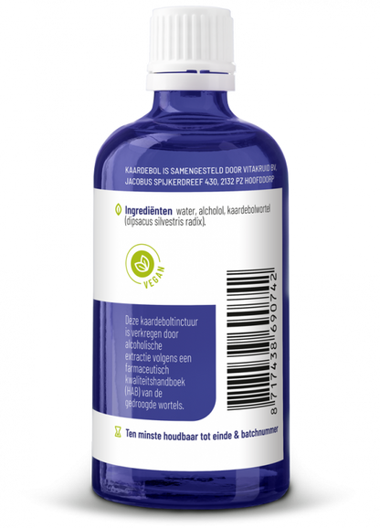 Vitakruid Kaardebol wortel tinctuur extractie volgens HAB 100 Milliliter