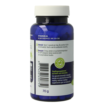 Vitakruid Zink Methionine & Koper Gluconaat 90 Vegetarische capsules