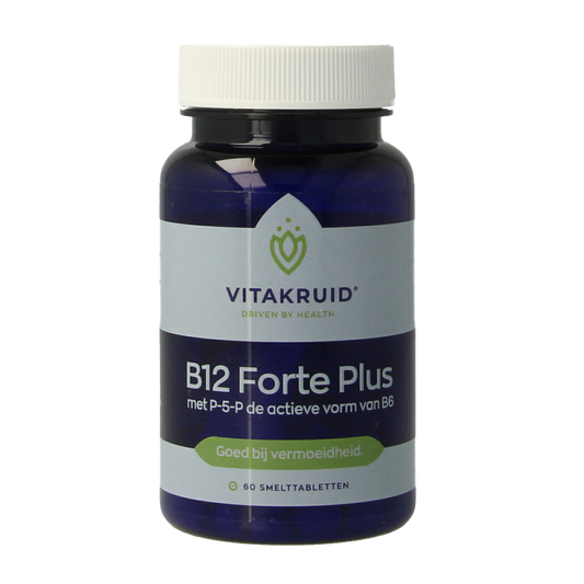 Vitakruid B12 Forte Plus 3.000 met P-5-P 60 Smelttabletten