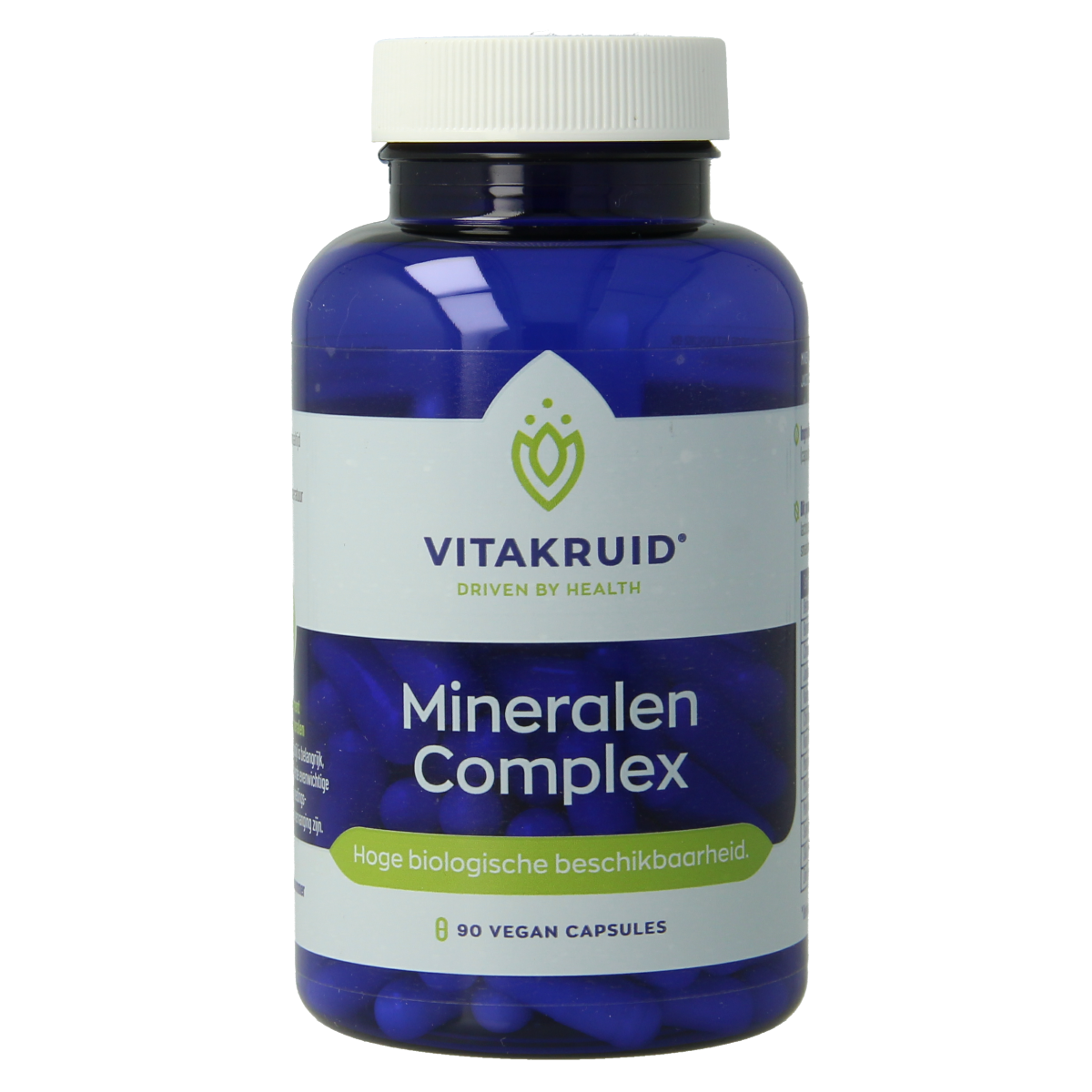 Vitakruid Mineralen Complex met 12 verschillende mineralen 90.00 Vegetarische capsules
