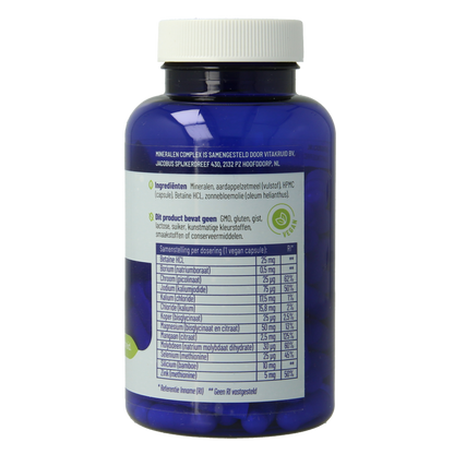 Vitakruid Mineralen Complex met 12 verschillende mineralen 90 Vegetarische capsules