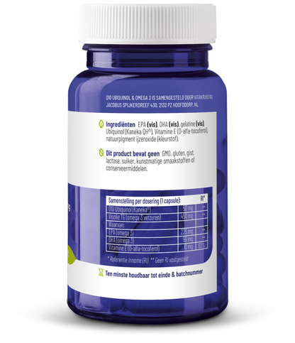 Vitakruid Q10 Ubiquinol 50 mg & Omega 3 450 TG 60 Capsules