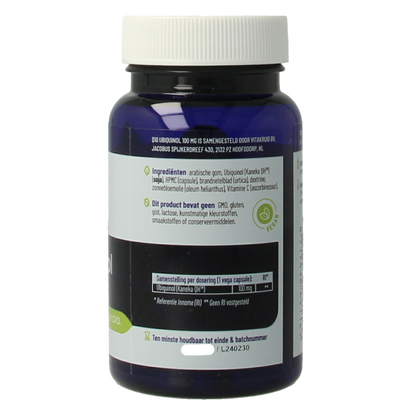 Vitakruid Co-enzym Q10 Ubiquinol actieve vorm Kaneka 100 mg 60 Vegetarische capsules