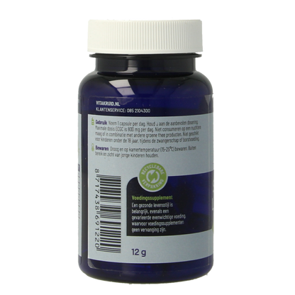 Vitakruid Saffraan 28mg (Affron) & L-Theanine 30 Vegetarische capsules