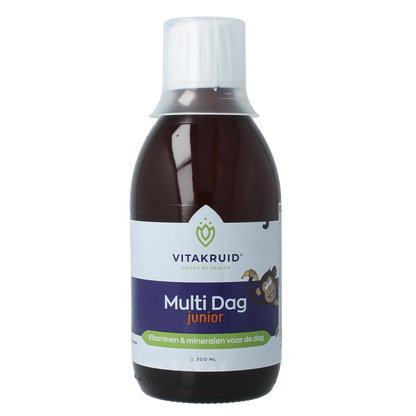 Vitakruid Multi Dag Junior 100% Vegan 300 Milliliter