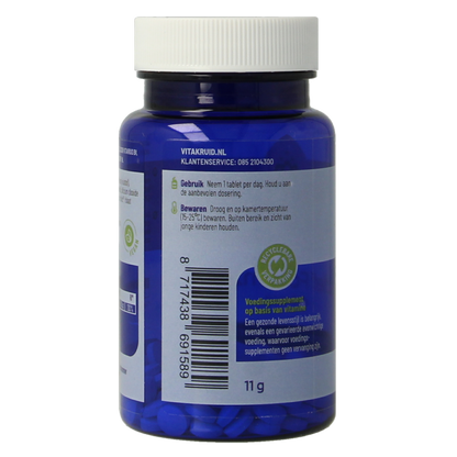 Vitakruid Actief Foliumzuur Quatrefolic 5-MTHF 400 mcg 90 Tabletten