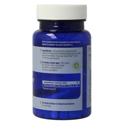 Vitakruid Actief Foliumzuur Quatrefolic 5-MTHF 400 mcg 90 Tabletten
