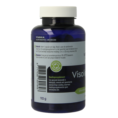 Vitakruid Visolie 1400 TG Triglyceriden met D3 60 Softgels