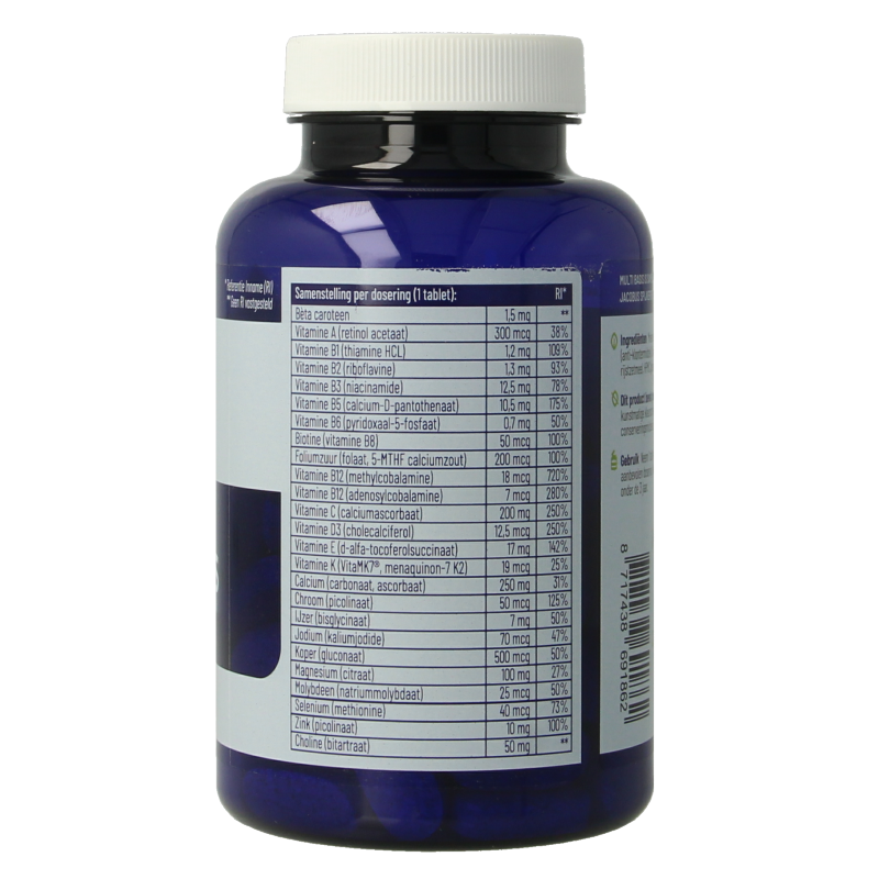 Vitakruid Multi Basis met natuurlijke vormen 90 Tabletten