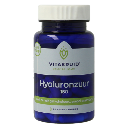 Vitakruid Hyaluronzuur 150 HyaMax met vitamine C Anti-Aging 60.00 Vegetarische capsules