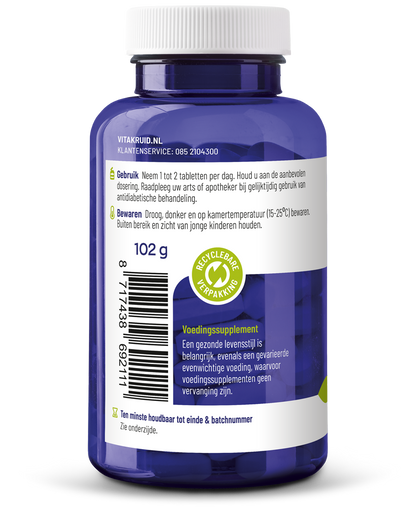 Vitakruid Homme oa Ashwagandha Fenegriek Shilajit Damiana 60 Tabletten