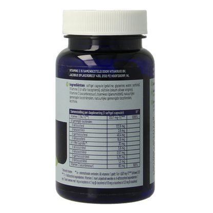 Vitakruid Vitamine E Complex 8 tocoferolen en -trienolen 60.00 Softgels