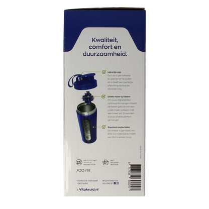 Vitakruid RVS Shakebeker 700ml 1 Stuks