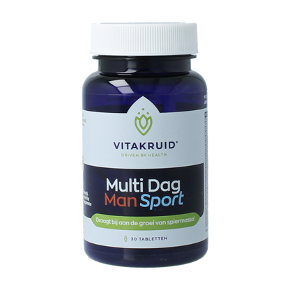 Vitakruid Multi Dag Man Sport 30.00 Tabletten