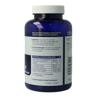 Vitakruid Visolie 1400 TG sport 90 Softgels