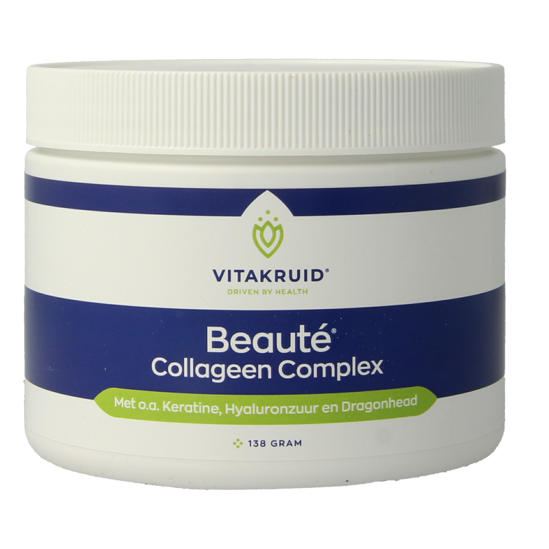 Vitakruid Beaute Collageen complex Keratine Hyaluronzuur 138 Gram