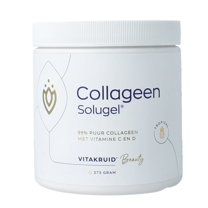Vitakruid Collageen Solugel poeder met vitamine C & D Tropic 273.00 Gram