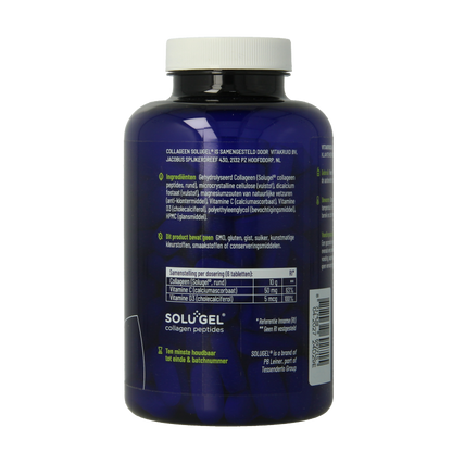 Vitakruid Collageen solugel tabletten met vitamine C en D 150 Tabletten