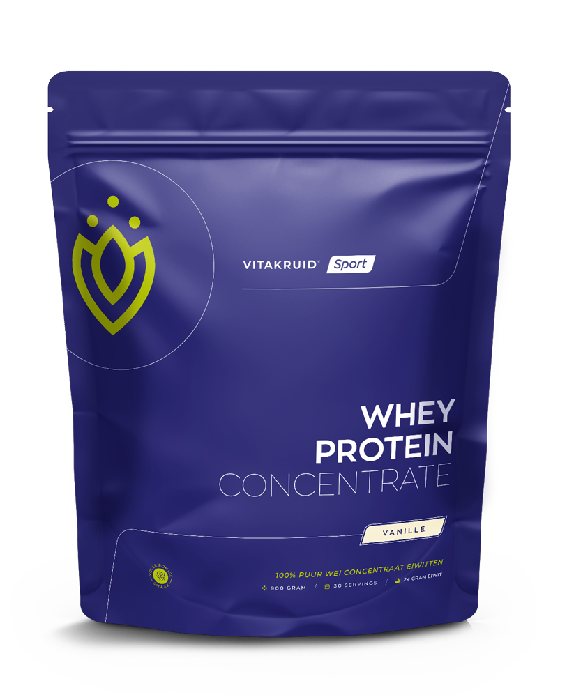 Vitakruid Whey protein concentrate  vanille 930 Gram