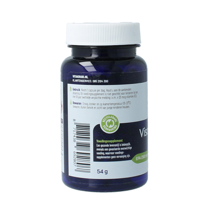 Vitakruid Visolie 1400 TG Triglyceriden met D3 30 Softgels