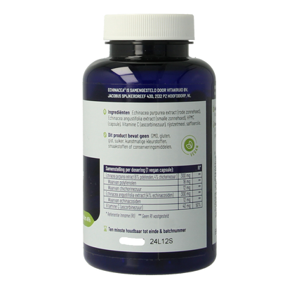 Vitakruid Echinacea 600 purpurea (4%) angustifolia (6%, 4%) 90 Vegetarische capsules