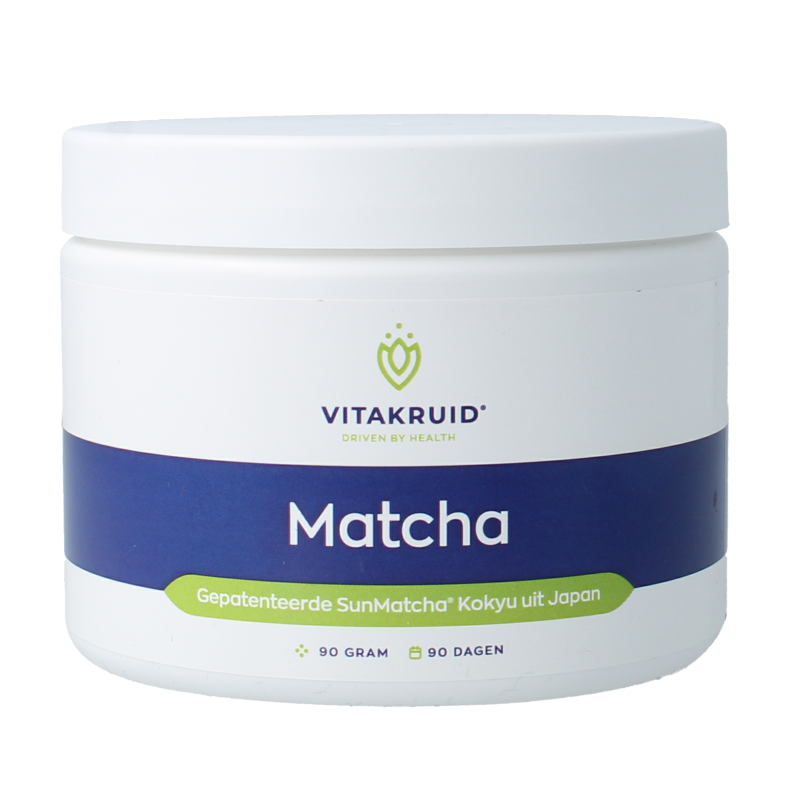 Vitakruid Matcha premium sunmatcha kokyu uit Japan 90 Gram