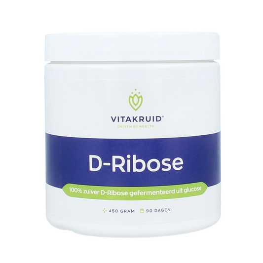 Vitakruid D-Ribose 100% puur geferm uit glucose 450 Gram