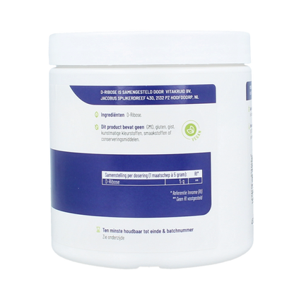 Vitakruid D-Ribose 100% puur geferm uit glucose 450 Gram