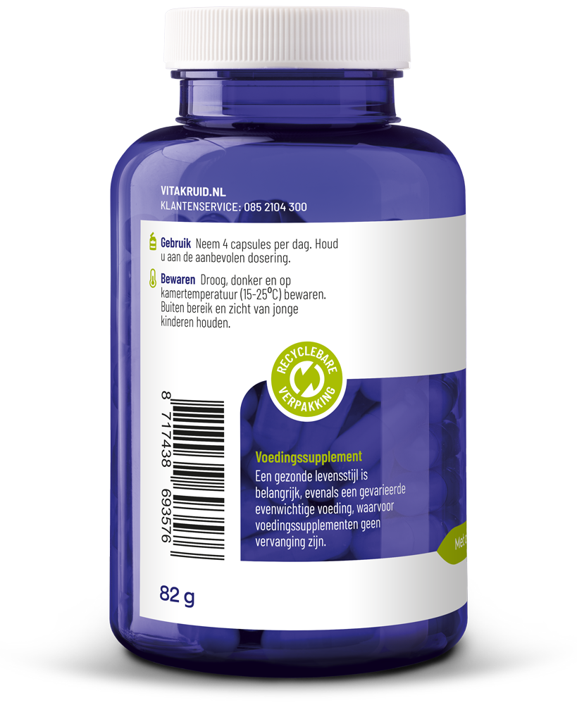 Vitakruid Marine fytoplankton 120 Vegetarische capsules