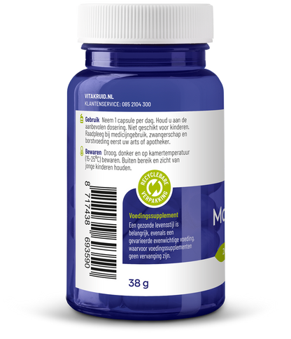 Vitakruid Maca complex zwart/geel/rood 90 Vegetarische capsules