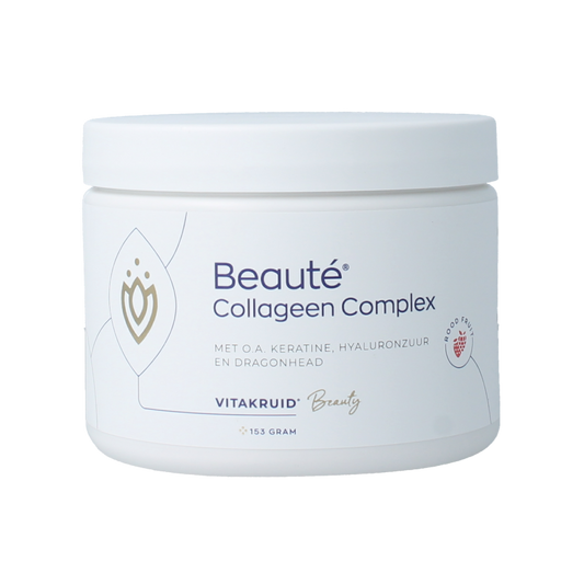 Vitakruid Beaute collageen rood fruit keratine 153 Gram