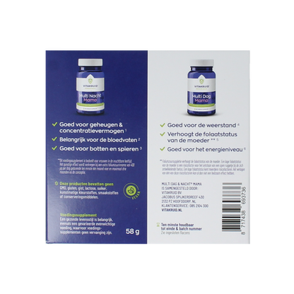 Vitakruid Multi dag & nacht mama 60+30 90.00 Capsules