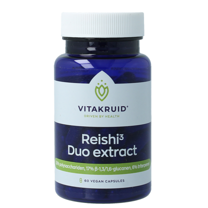 Vitakruid Reishi3 duo extract 60 Vegetarische capsules