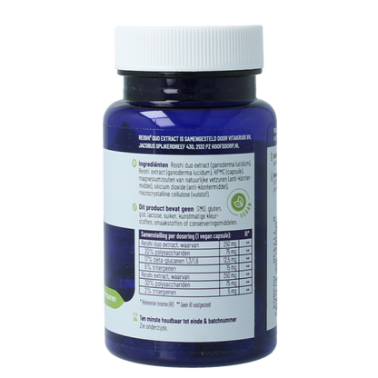 Vitakruid Reishi3 duo extract 60 Vegetarische capsules