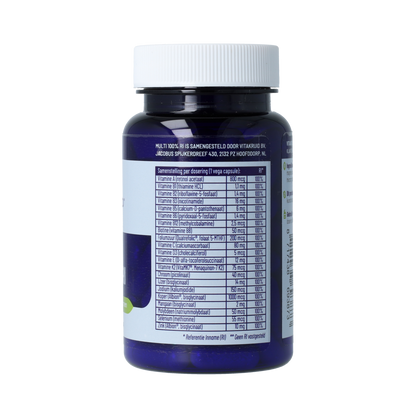 Vitakruid Multi 100% RI met goed opneembare vormen 90.00 Vegetarische capsules