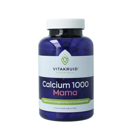 Vitakruid Calcium 1000 Mama zwangerschap & lactatieperiode 90.00 Tabletten