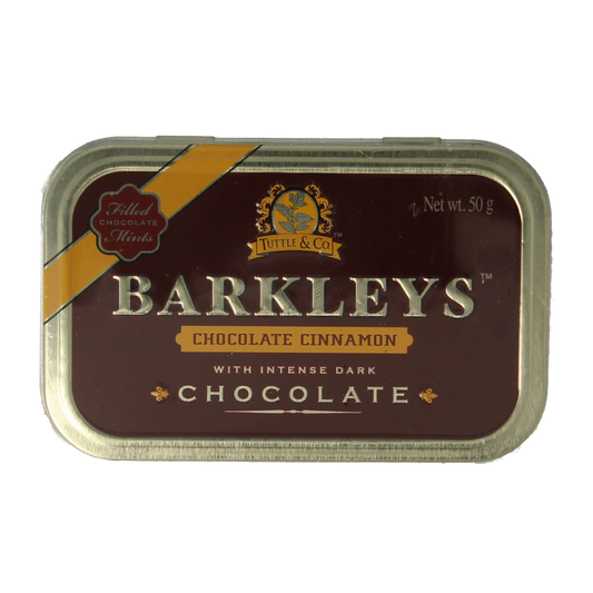 Barkleys Chocolate mints cinnamon 50 Gram