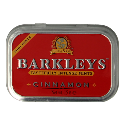 Barkleys Mints cinnamon sugarfree 15 Gram