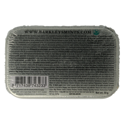 Barkleys Classic mints spearmint 50.00 Gram