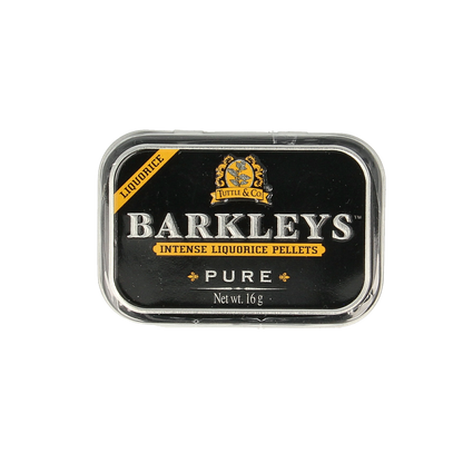 Barkleys Liquorice pellets pure 16 Gram