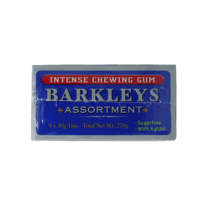 Barkleys Chewing gum assorti 9x30 gram 1.00 Stuks